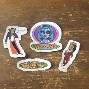 Cyberchase Thin Vinyl Magnets Lot Redbubble 4 Pieces